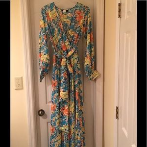 Long sleeve maxi dress